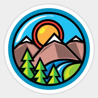 Rocky Mountain High Sticker